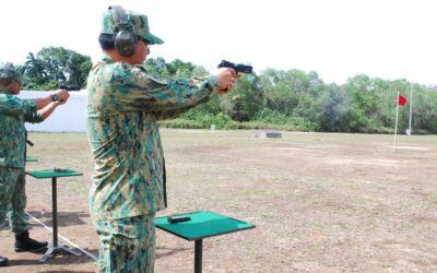 PISTOL G2 ELITE SHOOTING MATCH HELD BY FIRST BATTALION, ROYAL BRUNEI LAND FORCE
