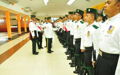 MAJLIS UPACARA PERBARISAN SARJAN MEJAR REJIMAN KHIDMAT BANTUAN KOMBAT TDDB