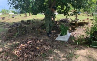 CEMETERY CLEANING CAMPAIGN IN CONJUNCTION WITH THE 58TH ANNIVERSARY OF THE ROYAL BRUNEI ARMED FORCES