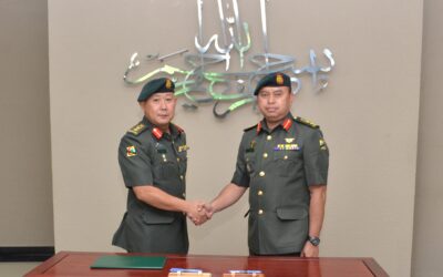 HANDOVER OF DUTIES OF THE CHIEF OF STAFF ROYAL BRUNEI LAND FORCE