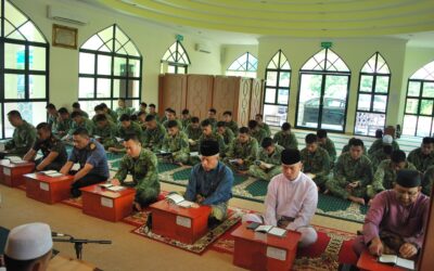 THE SECOND MINISTER OF DEFENCE ATTENDS RELIGIOUS EVENT AT ECHO COMPANY FIRST BATTALION, ROYAL BRUNEI LAND FORCE