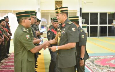 BERAKAS GARRISON MARKS END OF TADARUS WITH KHATAM AL-QURAN