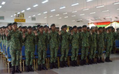 CLOSING CEREMONY OF ADVANCED INFANTRY COURSE