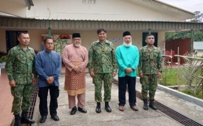 COMPANY E FIRST BATTALION ROYAL BRUNEI LAND FORCE CELEBRATES HARI RAYA AIDILFITRI
