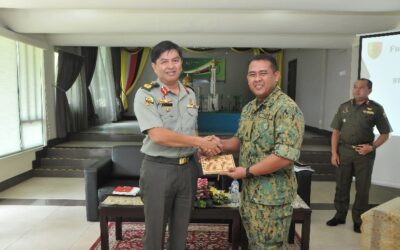 9TH COMMAND AND STAFF COLLEGE PARTICIPANTS VISITS ROYAL BRUNEI LAND FORCE