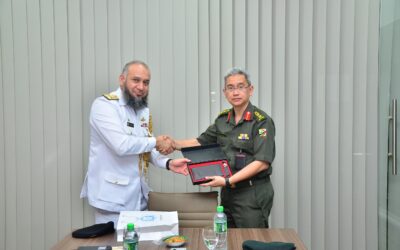 CHIEF MEDICAL OFFICER RECEIVES INTRODUCTORY CALL FROM DEFENCE ADVISER OF ISLAMIC REPUBLIC OF PAKISTAN
