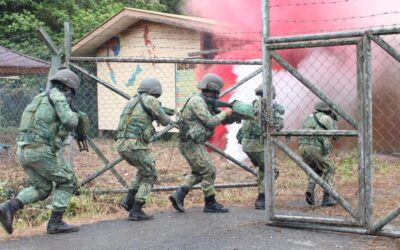CHIEF OF STAFF ROYAL BRUNEI LAND FORCE VISITS EXERCISE SEMANGAT WIRA 2019