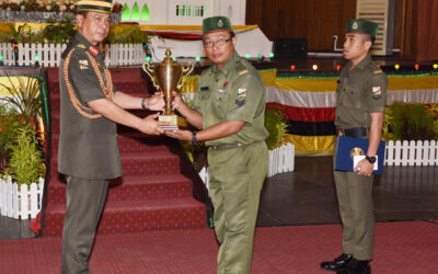 ROYAL BRUNEI LAND FORCE EMERGE AS CHAMPIONS FOR THE ROYAL BRUNEI ARMED FORCES MUSABAQAH TILAWAH AL-QURAN FINAL COMPETITION