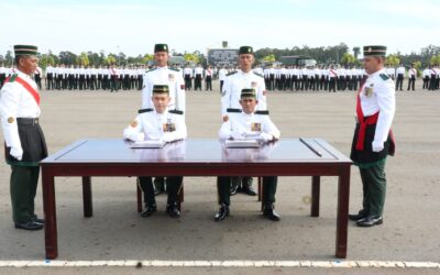 CHANGE OF COMMAND CEREMONY FOR REGIMENT SERGENT MAJOR OF THIRD BATTALION, ROYAL BRUNEI LAND FORCE