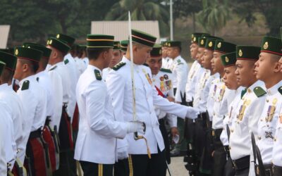 FIRST BATTALION ROYAL BRUNEI LAND FORCE ADJUTANT’S PARADE CEREMONY