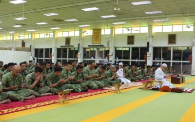 THANKSGIVING CEREMONY IN CONJUNCTION WITH THE 28th ANNIVERSARY OF COMBAT SERVICE SUPPORT, ROYAL BRUNEI LAND FORCE