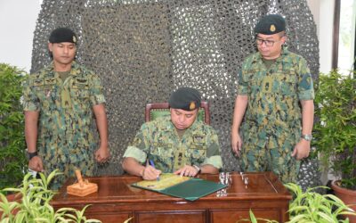 CLOSING CEREMONY OF ADVANCED INFANTRY COURSE