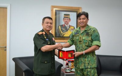 FAREWELL CALL FROM DEFENCE ATTACHÉ OF THE LAO PEOPLE’S DEMOCRATIC REPUBLIC