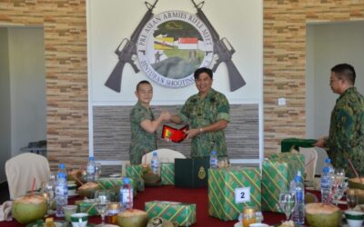 COMMANDER OF ROYAL BRUNEI LAND FORCE VISITS PRE-ASEAN ARMIES RIFLE MEET (PRE-AARM) 2019