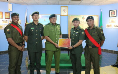 FIRST BATTALION ROYAL BRUNEI LAND FORCE WORKING VISIT TO MARABURONG PRISON