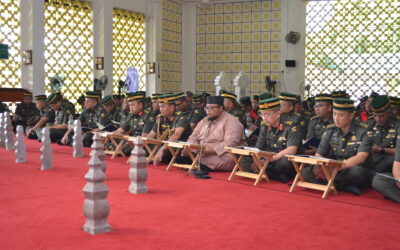 TAHLIL CEREMONY IN CONJUNCTION WITH THE ROYAL BRUNEI LAND FORCE’S 58th ANNIVERSARY