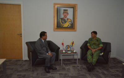 COMMANDER ROYAL BRUNEI LAND FORCE RECEIVES INTRODUCTORY CALL FROM THE AMBASSADOR OF THE REPUBLIC OF THE PHILLIPPINES TO BRUNEI DARUSSALAM