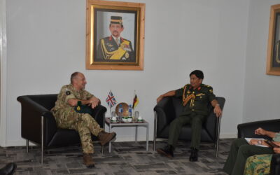 COURTESY CALLS FROM GENERAL OFFICER COMMANDING 1ST UNITED KINGDOM DIVISION AND AMBASSADOR EXTRAORDINARY AND PLENIPOTENTIARY OF THE RUSSIAN FEDERATION