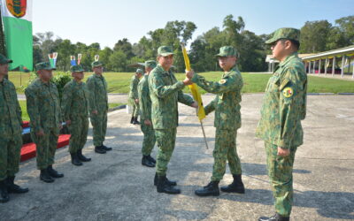 FLAG HANDOVER CEREMONY FOR THE 29th ASEAN ARMIES RIFLE MEET