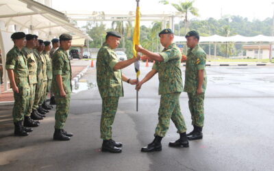 FLAG HANDOVER CEREMONY FOR EXERCISE LATMA KERIS SATRIA 13/2019