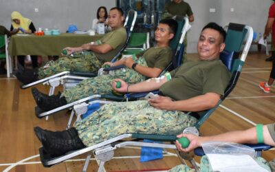 SECOND BATTALION ROYAL BRUNEI LAND FORCE CONDUCTS BLOOD DONATION CAMPAIGN IN CONJUCTION WITH THE 58th ROYAL BRUNEI LAND FORCE ANNIVERSARY