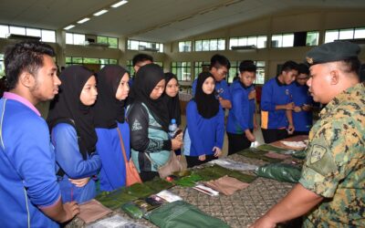 STUDY VISIT BY RAJA ISTERI PENGIRAN ANAK SALEHA SECONDARY SCHOOL TO SECOND BATTALION, ROYAL BRUNEI LAND FORCE