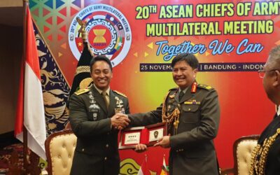 20th ASEAN CHIEFS OF ARMY MULTILATERAL MEETING AND 7th ASEAN SERGEANT MAJORS ANNUAL MEETING IN BANDUNG, INDONESIA