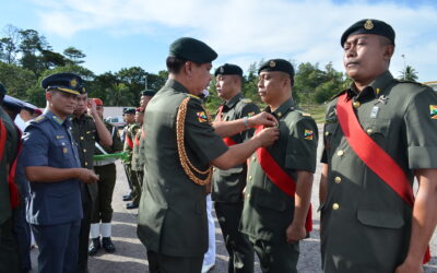 72 ROYAL BRUNEI LAND FORCE PERSONNEL HONOURED WITH LONG SERVICE AND GOOD CONDUCT MEDALS (MILITARY)