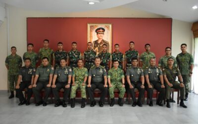 MILITARY ACADEMY, INDONESIAN ARMY VISIT TO ROYAL BRUNEI LAND FORCE
