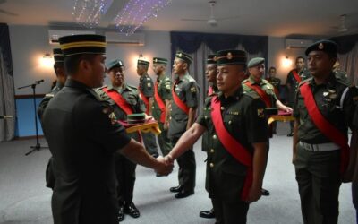 PROMOTION CEREMONY FOR SECOND BATTALION ROYAL BRUNEI LAND FORCE PERSONNEL