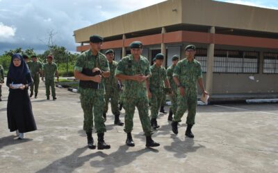 COMMANDER OF THE ROYAL BRUNEI LAND FORCE MAKES WORKING VISIT TO COMBAT SERVICE SUPPORT ELEMENTS AND SUPPORT BATTALION ROYAL BRUNEI LAND FORCE