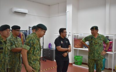 COMMANDER OF ROYAL BRUNEI LAND FORCE WORKING VISIT TO THE SECOND BATTALLION, ROYAL BRUNEI LAND FORCE