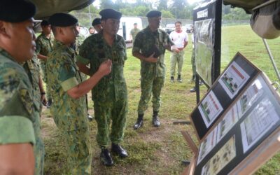 COMMANDER ROYAL BRUNEI LAND FORCE MAKES WORKING VISIT TO THIRD BATTALION ROYAL BRUNEI LAND FORCE