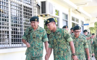 COMMANDER OF THE ROYAL BRUNEI LAND FORCE MAKES WORKING VISIT TO COMBAT SERVICE SUPPORT ELEMENTS ROYAL BRUNEI LAND FORCE