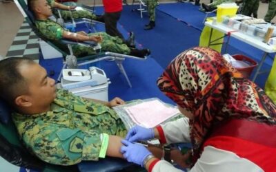SUPPORT BATALION BLOOD DONATION CAMPAIGN IN CONJUCTION WITH THE ROYAL BRUNEI LAND FORCE’S 58TH ANNIVERSARY AND SUPPORT BATTALION ROYAL BRUNEI LAND FORCE’S 30TH ANNIVERSARY