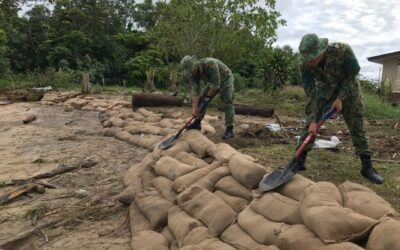 BANTUAN BENCANA ALAM DARIPADA BATALION KEDUA TENTERA DARAT DIRAJA BRUNEI