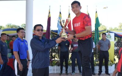 ROYAL BRUNEI LAND FORCE AS CHAMPION FOR SWIMMING AND WATER POLO CHAMPIONSHIP FINALS 2019/2020