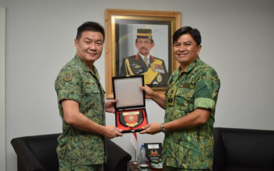 OPENING CEREMONY OF THE 24th EXERCISE MAJU BERSAMA BETWEEN ROYAL BRUNEI LAND FORCE AND SINGAPORE ARMY