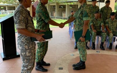 THE CLOSING CEREMONY OF BASIC HORSE-RIDING COURSE 01/2020 SERIES FOR D COMPANY, FIRST BATALION ROYAL BRUNEI LAND FORCE