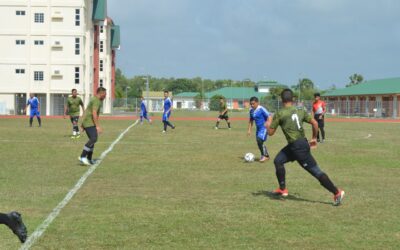 ROYAL BRUNEI LAND FORCES OFFICERS AND NON-COMMISSIONED OFFICERS FOOTBALL LEAGUE BETWEEN COMBAT SERVICE SUPPORT, ROYAL BRUNEI LAND FORCES AND THIRD BATTALION, ROYAL BRUNEI LAND FORCE