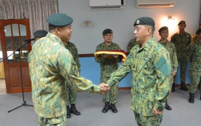 MAJLIS KENAIKAN PANGKAT BAGI PTB-PTB KANAN BATALION KEDUA TDDB 2017