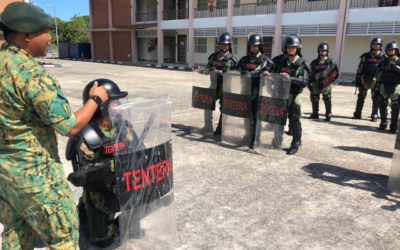 ANTI-RIOT STUDY DAY CONDUCTED BY THIRD BATTALION ROYAL BRUNEI LAND FORCE