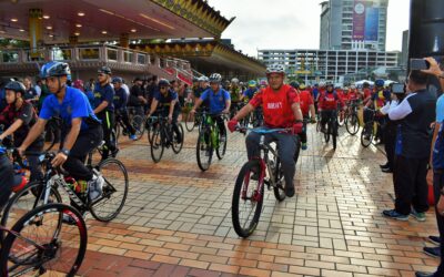 ROYAL BRUNEI LAND FORCE PARTICIPATES IN RIADAH BERBASIKAL SEMANGAT KEBANGSAAN 2020