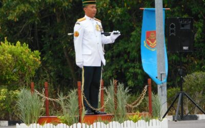 SECOND BATTALION ROYAL BRUNEI LAND FORCE’S REGIMENT SERGEANT MAJOR PARADE