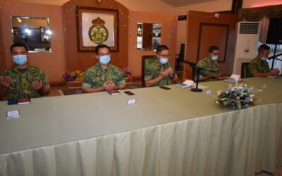 SECOND BATTALION ROYAL BRUNEI LAND FORCE CONDUCTS KHATAM AL-QURAN CEREMONY