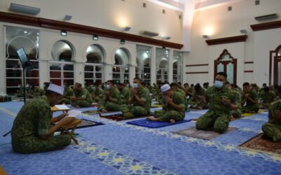 THANKSGIVING CEREMONY TO COMMEMORATE 74th BIRTHDAY CELEBRATION OF HIS MAJESTY THE SULTAN AND YANG DI-PERTUAN OF BRUNEI DARUSSALAM