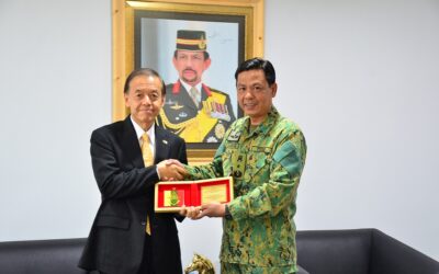 KUNJUNGAN PENGENALAN DUTA BESAR ISTIMEWA DAN MUTLAK JEPUN KE NEGARA BRUNEI DARUSSALAM