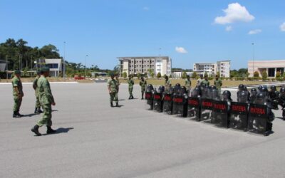 PUBLIC ORDER STUDY DAY CONDUCTED BY THIRD BATTALION ROYAL BRUNEI LAND FORCE