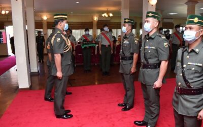 PROMOTION CEREMONY FOR SENIOR NON-COMMISSIONED OFFICER OF ROYAL BRUNEI LAND FORCE