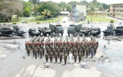 COMMANDER OF RBAF FAREWELL VISIT TO ROYAL BRUNEI LAND FORCE